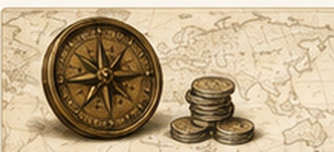 Vintage map-style illustration for Affiliate Marketing